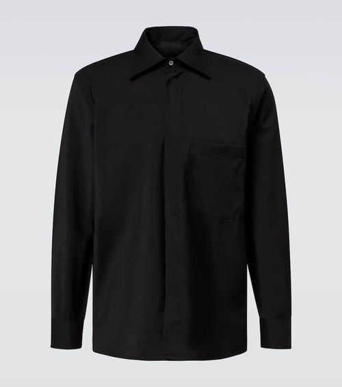 Wool overshirt