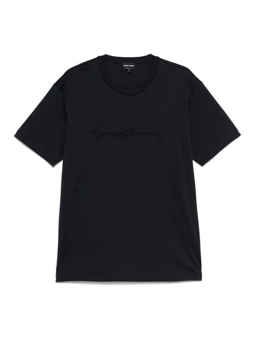 Pure Cotton Interlock Signature Logo T-Shirt