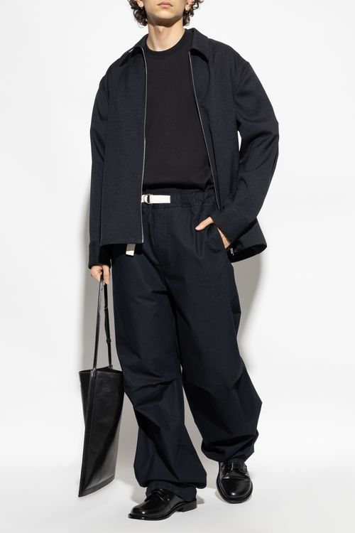 JIL SANDER Cotton T-shirt, Men's, Black