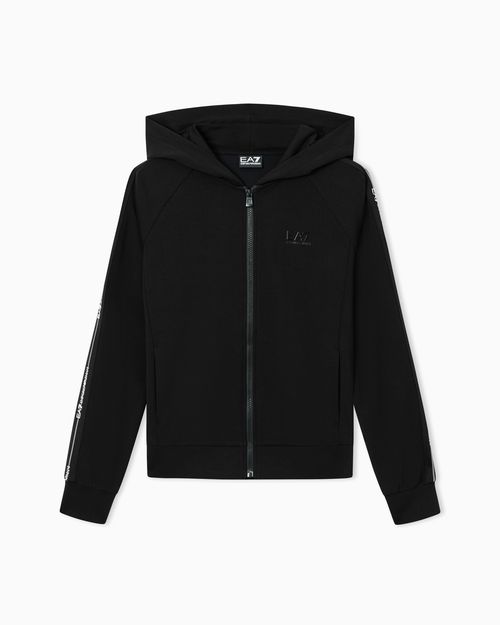 Logo Series cotton-jersey hooded sweatshirt