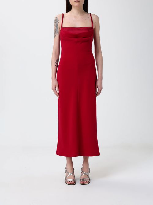 Dress Woman color Geranium