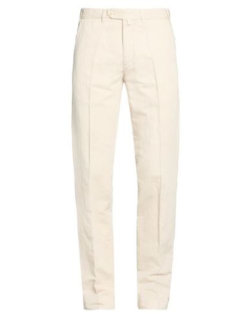 Man Pants Beige Size 30 Linen, Cotton
