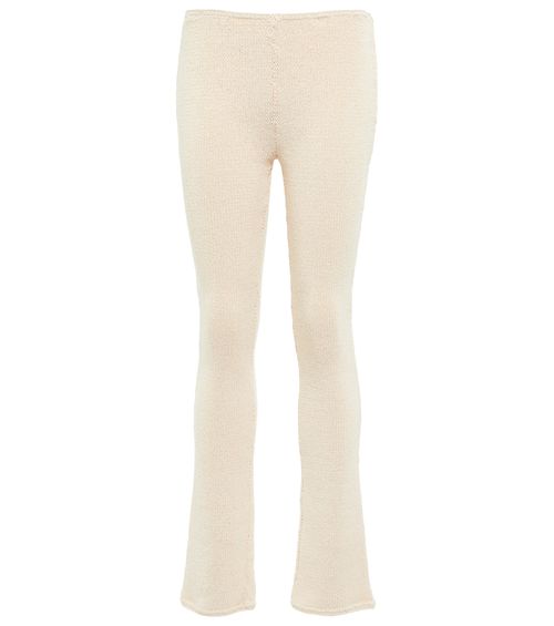Magda Butrym Crochet high-rise slim pants