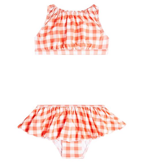 Suncracy Girlbari checked swimsuit