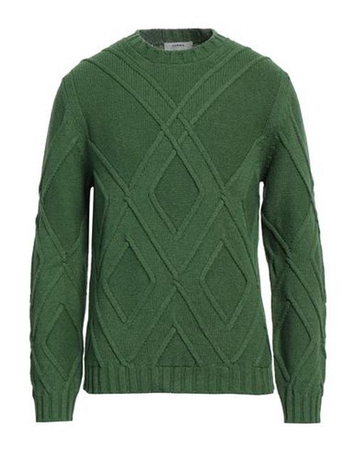 Alpha Studio Man Sweater Green Size 42 Wool, Alpaca wool, Polyamide