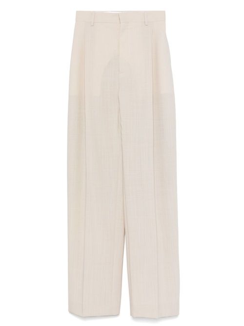 Pleated trousers - Neutrals
