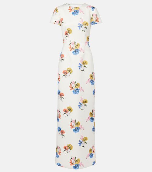 Fosette floral maxi dress