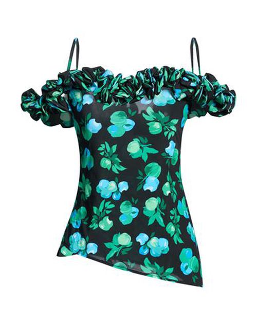 Woman Top Black Size XS Viscose, Elastane