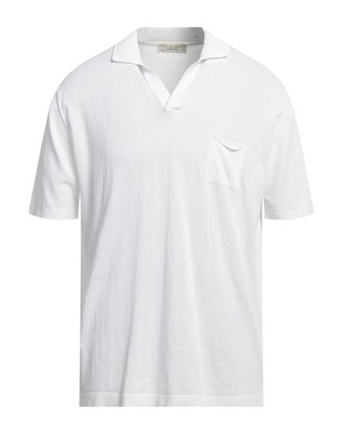 Man Sweater White Size 50 Cotton