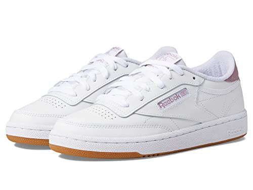 Reebok Women's Club C 85 Sneaker, White/Light Grey, 8