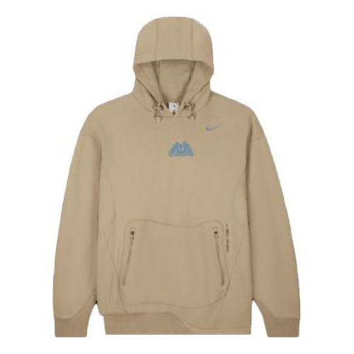 X Off-White Fleece Hoodie 'Khaki'