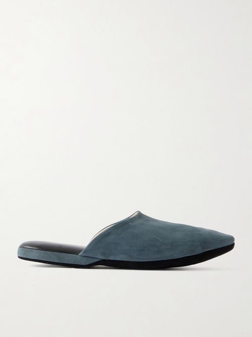 Suede Slippers