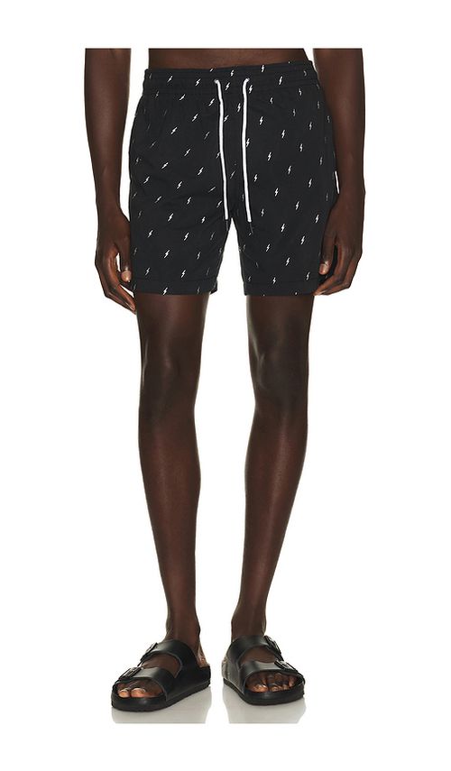 Trunks Surf & Swim Co. Sano 6.5 Swim Short in Black. L. Also in M, S, XL/1X