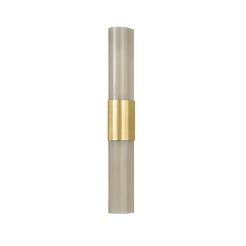 Aged Brass Wall Sconce from the Somersville Collection
