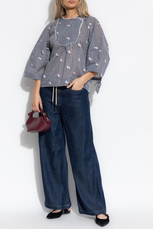 Top 'Pristina', Women's, Navy Blue