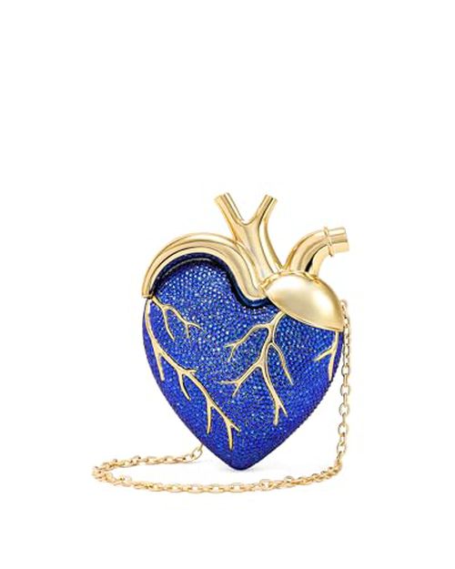 JW PEI Women's Maren Artificial Crystal Heart Shaped Bag
