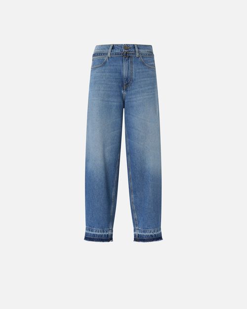 Balloon jeans with worn effect - 24