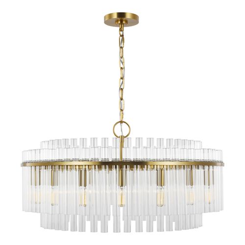 Beckett 16-Light Chandelier in Burnished Brass by Chapman & Myer