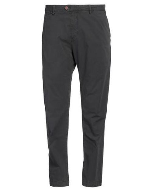 Man Pants Charcoal Size 40 Cotton, Elastane
