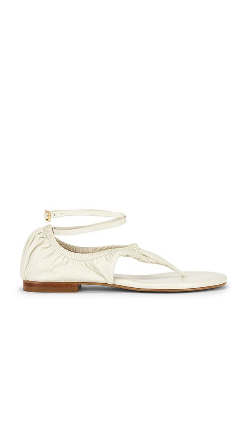 Nora Lozza Flip Not Sandal in White. 6. Also , 7