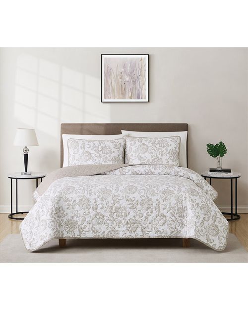 Cannon Sylvana Jacobean Quilt Set