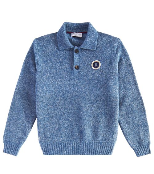 Brunello Cucinelli Kids Polo sweater