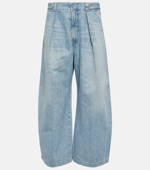 Payton mid-rise wide-leg jeans