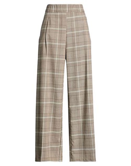 Woman Pants Taupe Size 6 Polyester, Viscose, Wool, Elastane