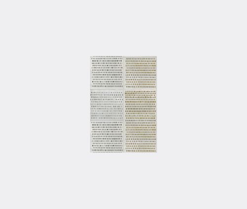 'changing Dots Ts' Wallpaper, Grey And Ochre