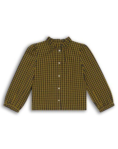 Kid Girl Shirt Marigold Size 12 Cotton, Lyocell