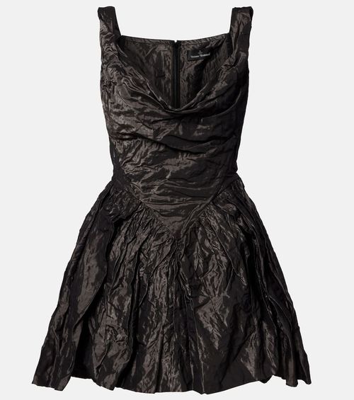 Mini Sunday draped corset dress