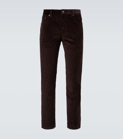 Cotton corduroy pants