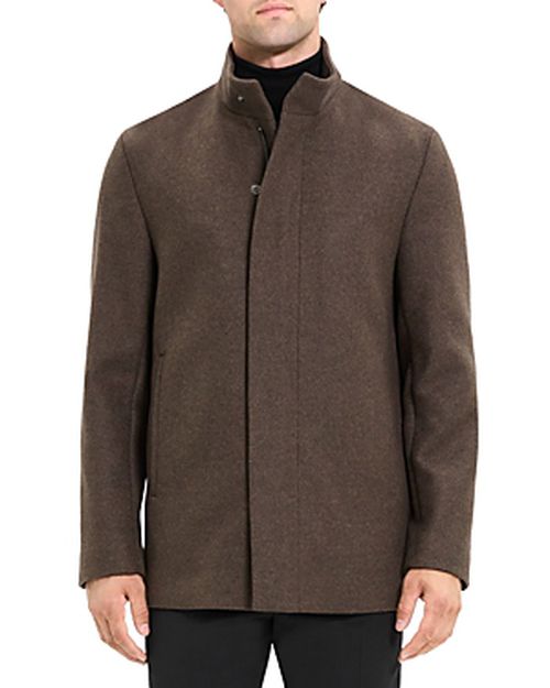 Clarence Wool Melton Coat