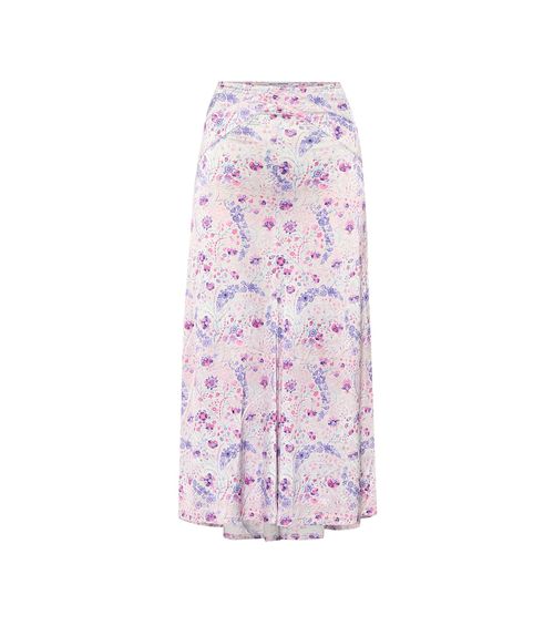 Rabanne Floral stretch-jersey skirt