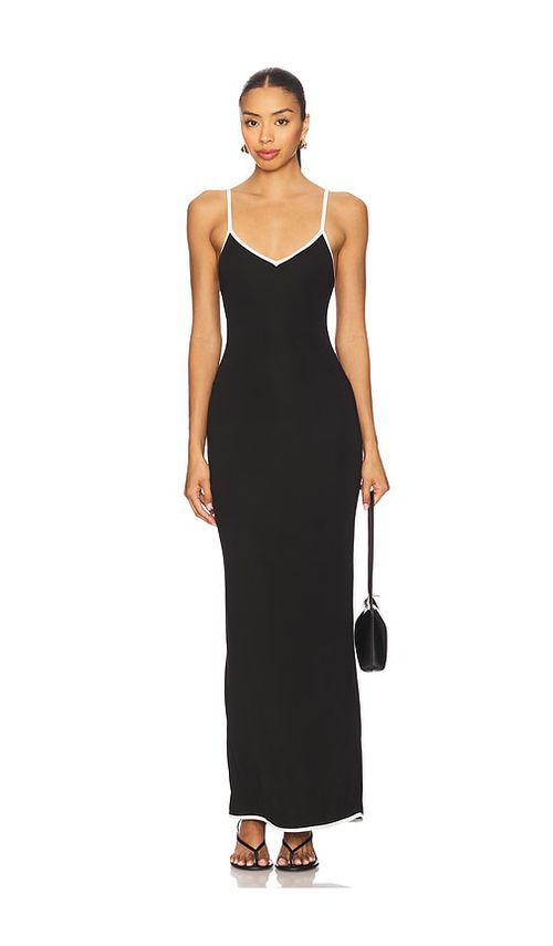 ALL THE WAYS Dakota Maxi Dress in Black.  XS. Also in L