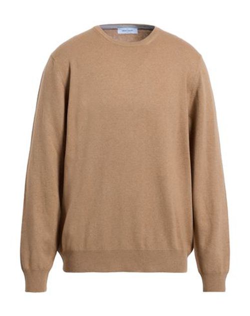 Man Sweater Camel Size 46 Wool, Cashmere, Viscose