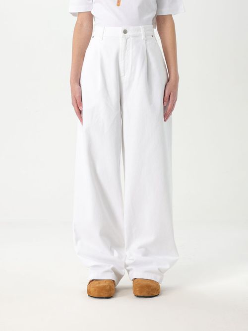 Pants Woman color White