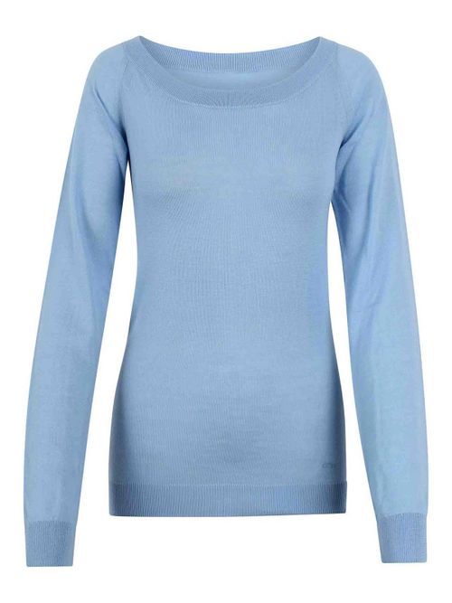 Boat-neck sweater