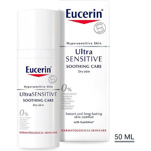 Eucerin Ultrasensitive Soothing Face Cream Moisturiser Dry Skin