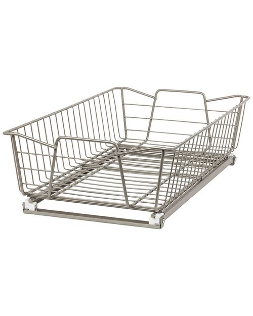 ClosetMaid Single Tier Pull-Out Wire Cabinet Organizer