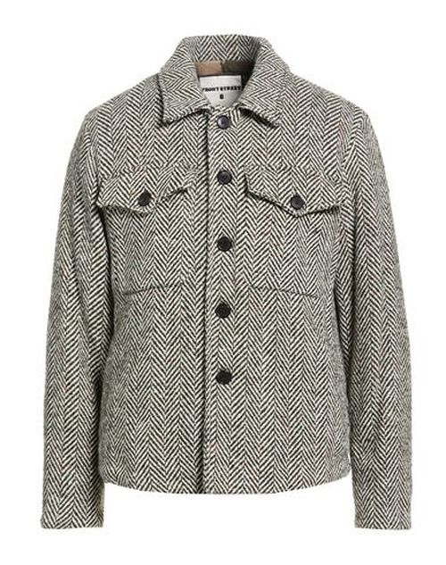 Man Jacket Military green Size 40 Polyester