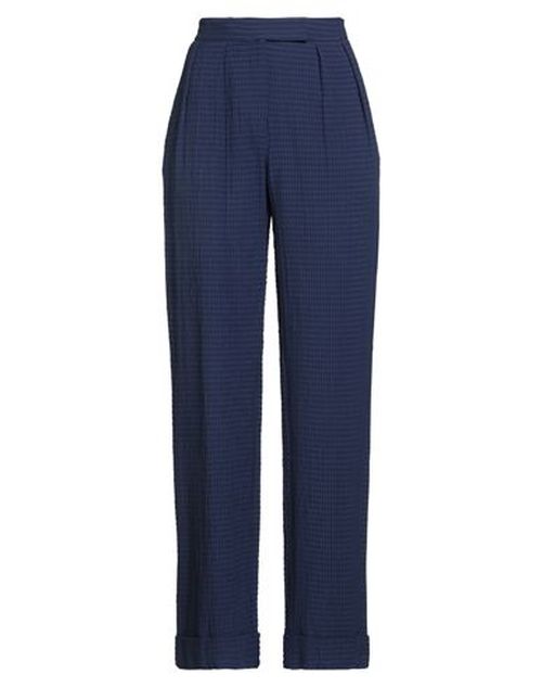 Woman Pants Blue Size 4 Lyocell, Viscose, Polyester, Elastane