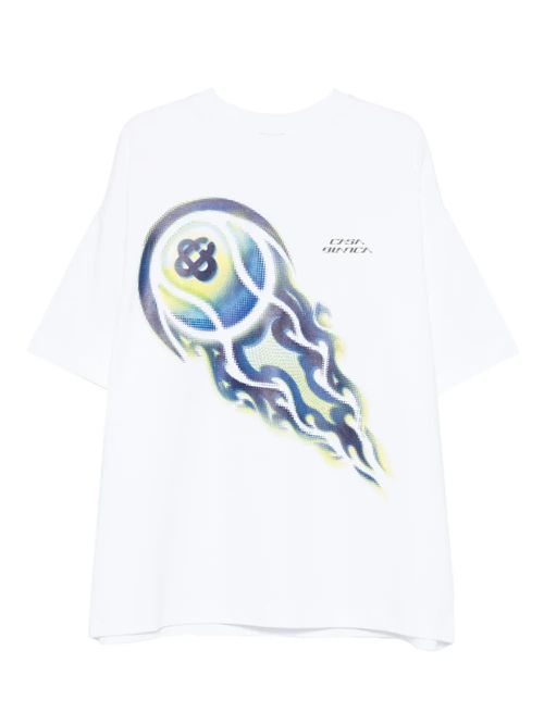 Flaming Tennis Ball T-Shirt
