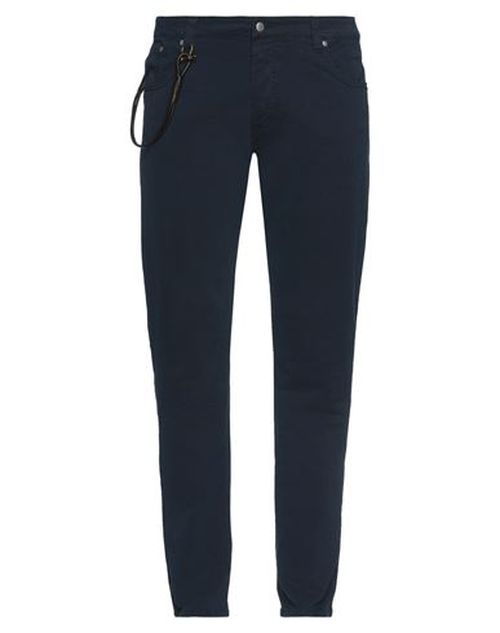 Man Pants Midnight blue Size 31 Cotton, Elastane