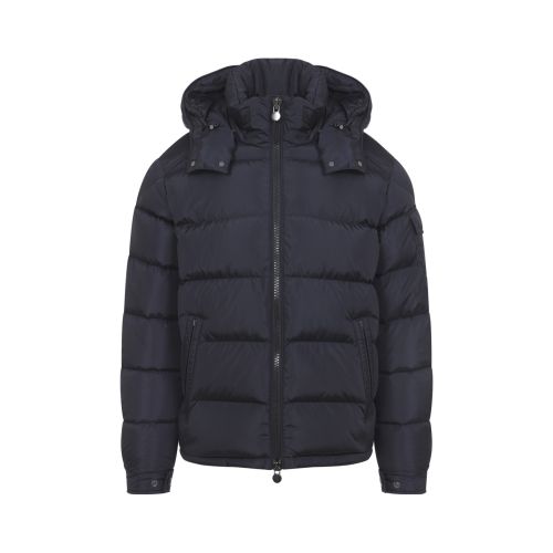 Navy Blue Hood Jacket