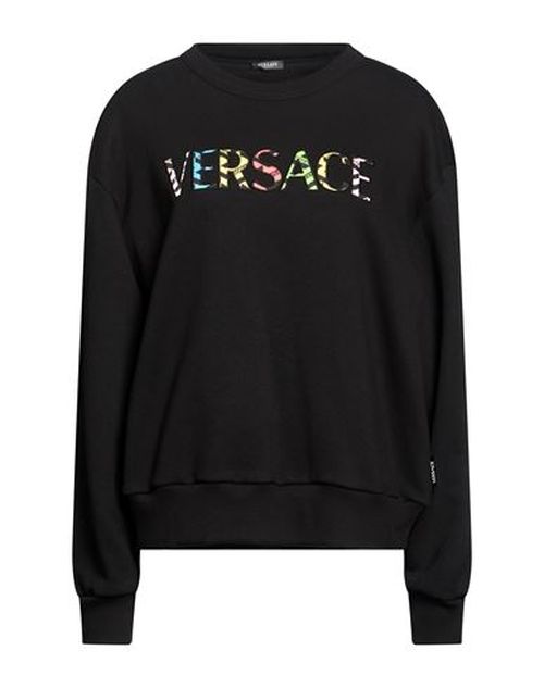 Woman Sweatshirt Black Size 10 Cotton