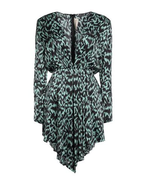 Woman Short dress Sage green