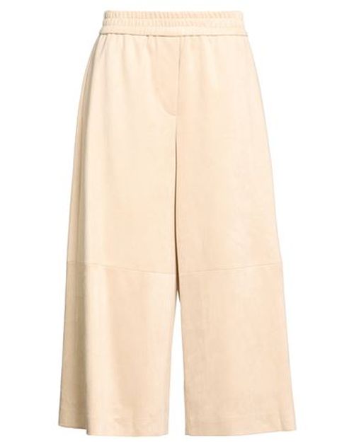 Woman Pants Beige Size 6 Polyester, Elastane, Acetate