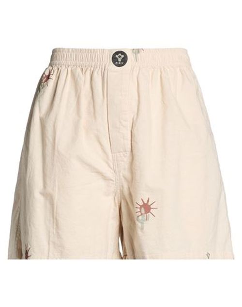 Woman Shorts & Bermuda Shorts Beige Size M Cotton