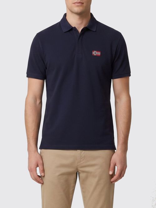 Polo Shirt Men color Blue